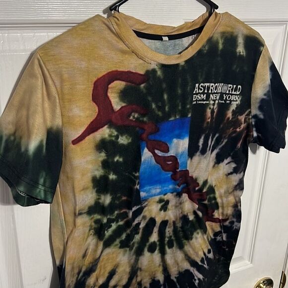 🔥Bootleg DSM NEW YORK x Travis Scott Astroworld T-Shirt Sz M (fits S) - REPLICA - Picture 3 of 8